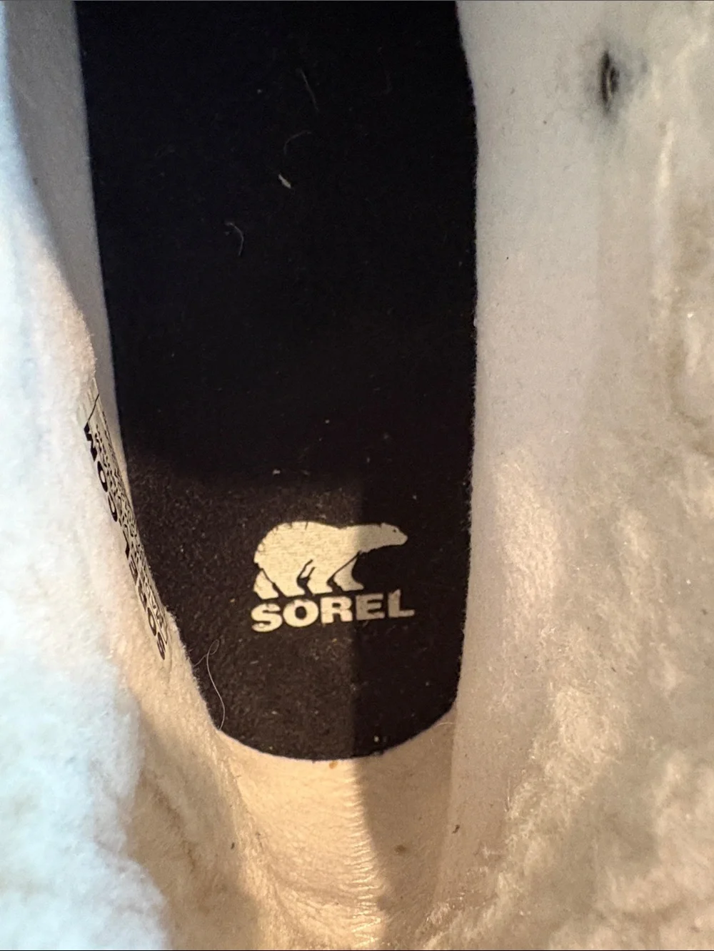 Sorel fur lined boots. Sz 8.5